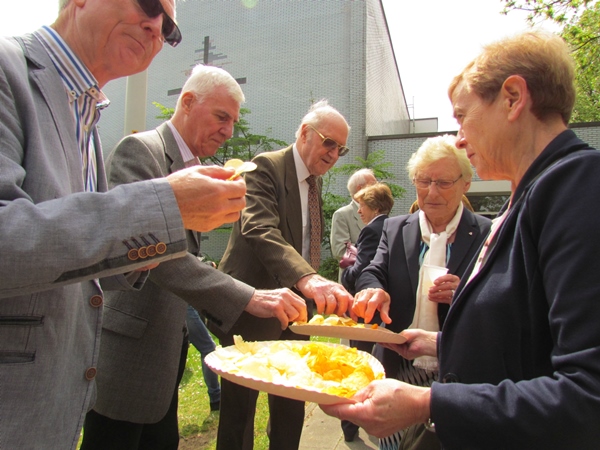 Rerum Novarum viering op donderdag 14 mei 2015 in de Sint-Anna-ten-Drieënkerk, Antwerpen Linkeroever